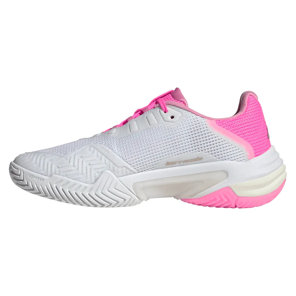 Women's Barricade 13 Court Shoes Footwear White and Ash Pearl