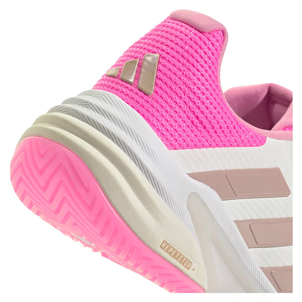 Women's Barricade 13 Court Shoes Footwear White and Ash Pearl