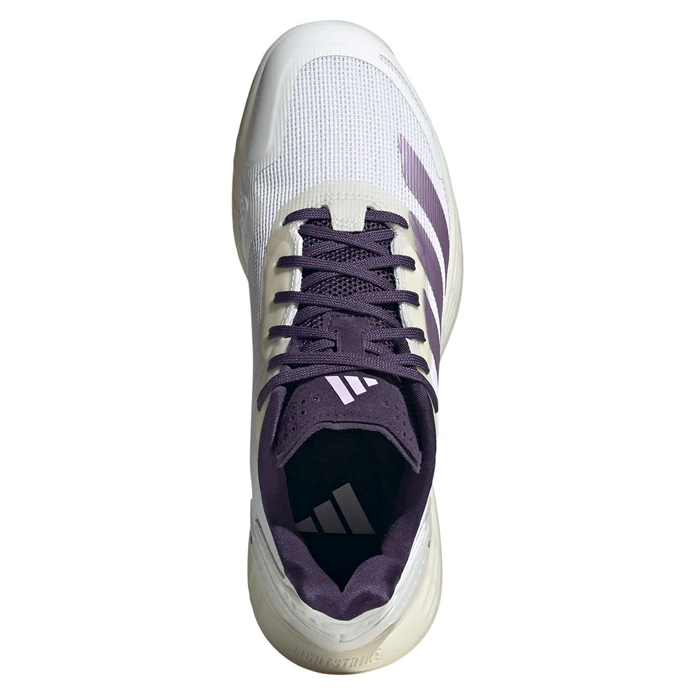 Women's Defiant Speed 2 Court Shoes Footwear White and Powder Plum