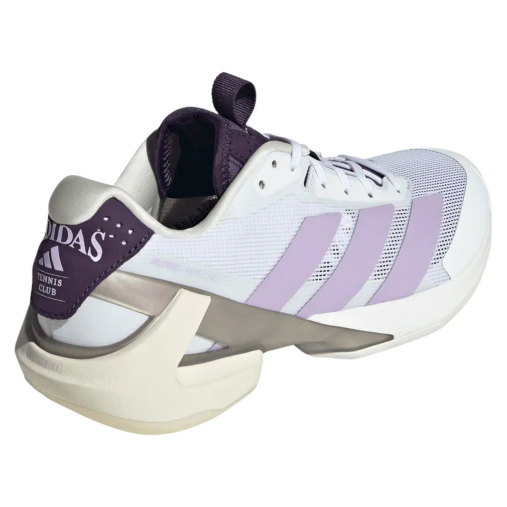 Women's adizero Ubersonic 5 Shoes Footwear White and Powder Plum