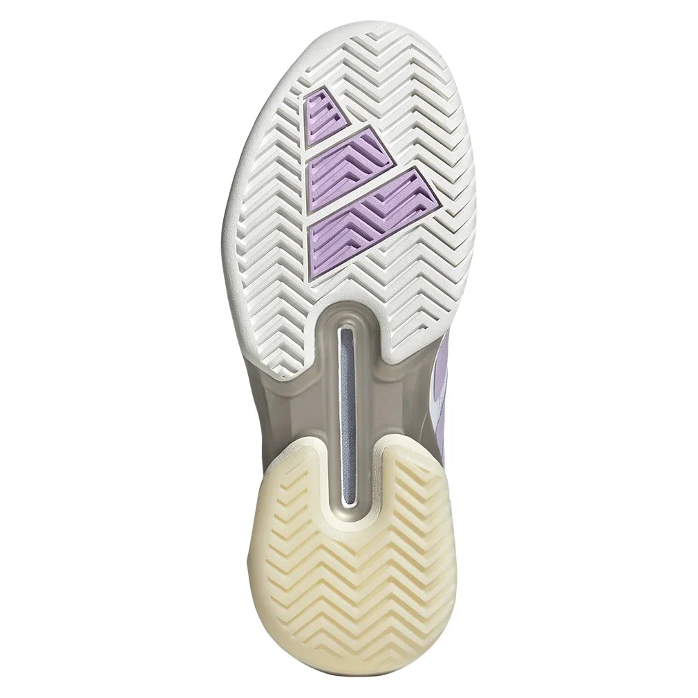 Women's adizero Ubersonic 5 Shoes Footwear White and Powder Plum