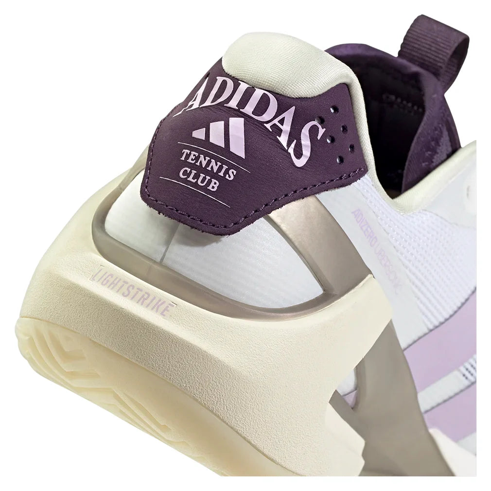 Women's adizero Ubersonic 5 Shoes Footwear White and Powder Plum