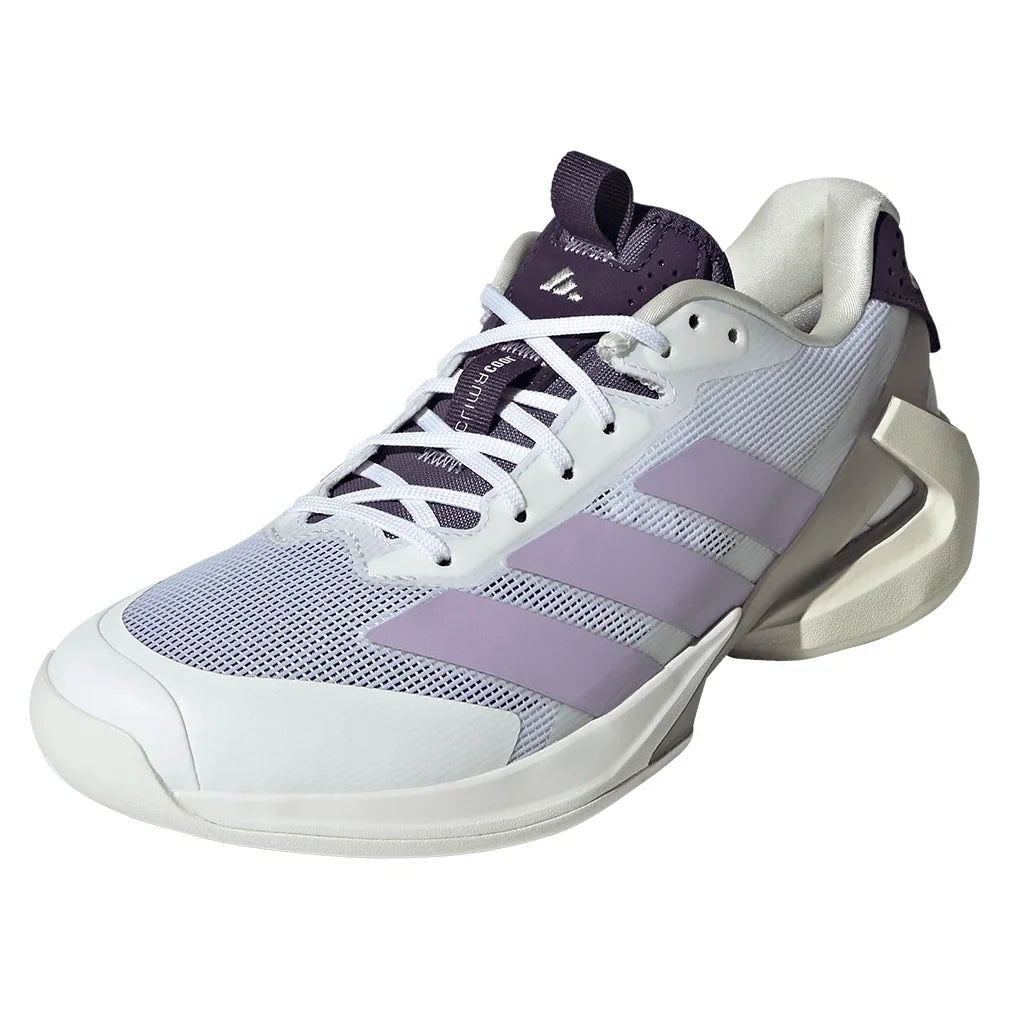 Women's adizero Ubersonic 5 Shoes Footwear White and Powder Plum