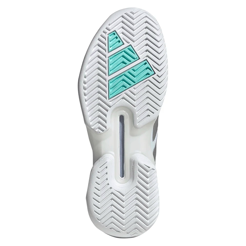 Women's adizero Ubersonic 5 Shoes Footwear White and Silver Metallic