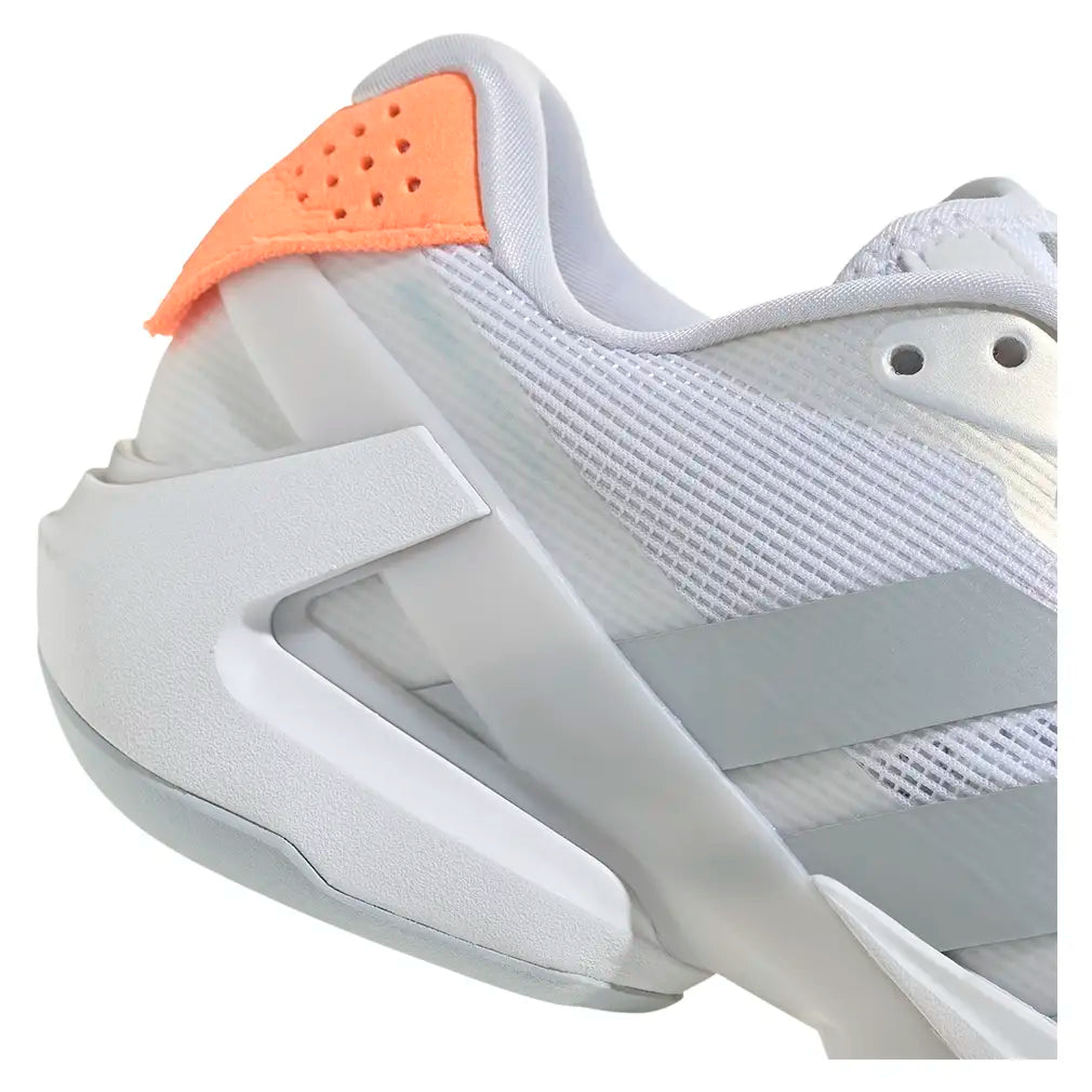 Women's Adizero Ubersonic 5 Shoes Footwear White and Beam Orange