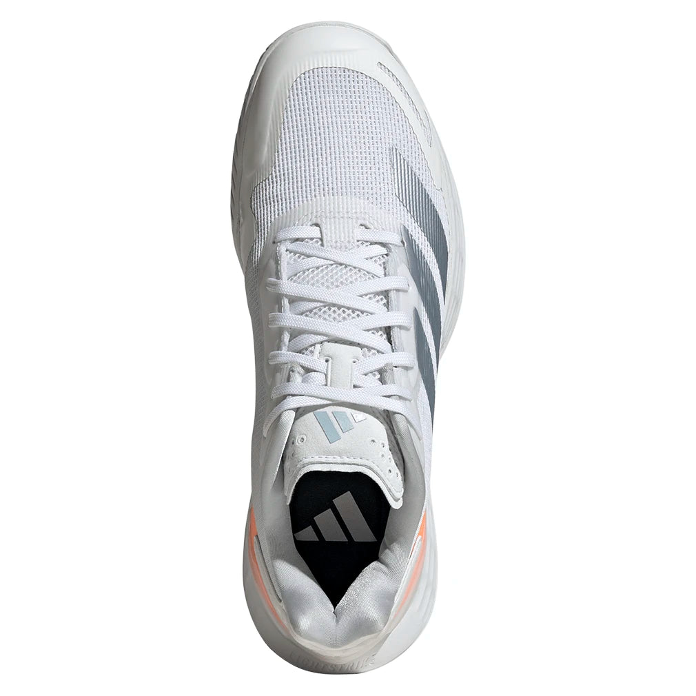 Women's Defiant Speed 2 Shoes Core White and Halo Blue