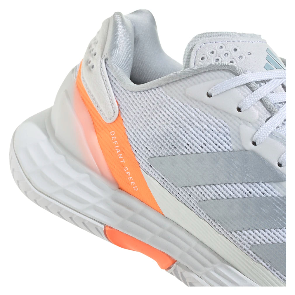 Women's Defiant Speed 2 Shoes Core White and Halo Blue
