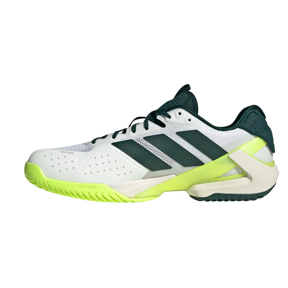 Men's adizero Ubersonic 5 Court Shoes Footwear White and Aurora Ivy