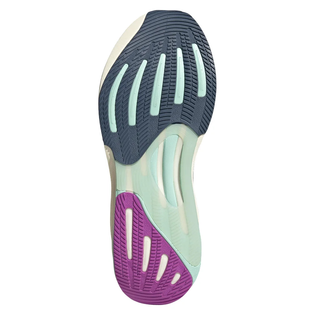 Women's Supernova Rise 2 Running Court Shoes Preloved Ink and Matte Silver, Adidas, Pickleball Express, JR7688-S25-12