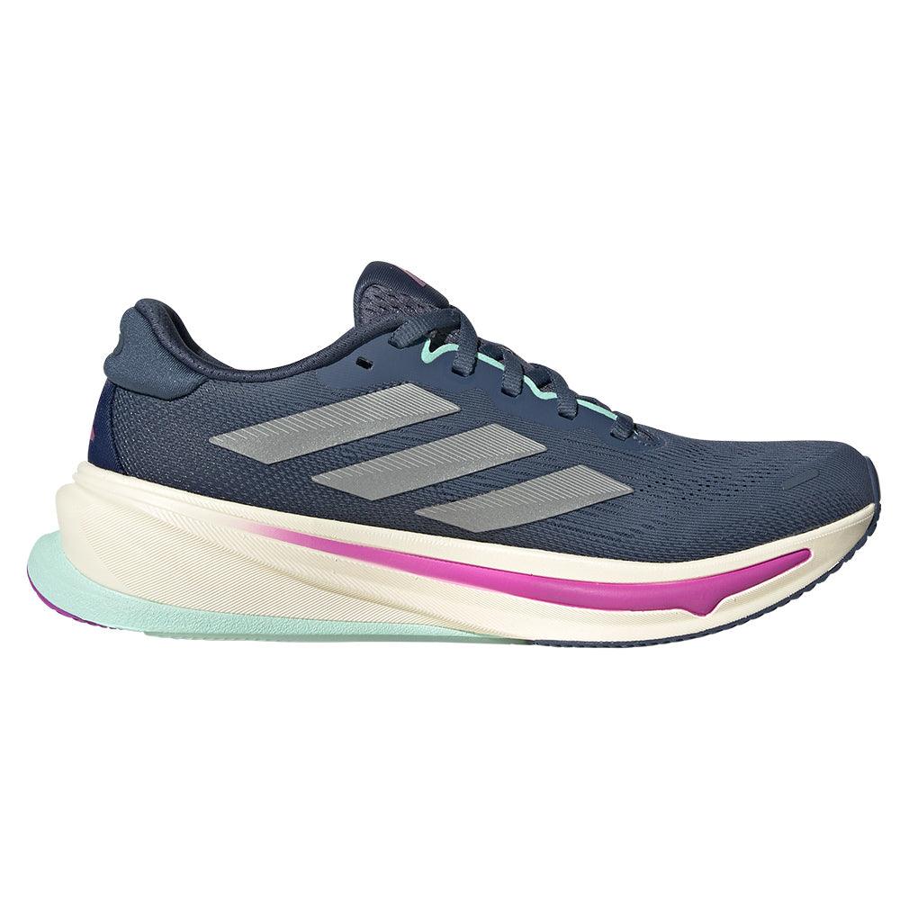 Women's Supernova Rise 2 Running Court Shoes Preloved Ink and Matte Silver