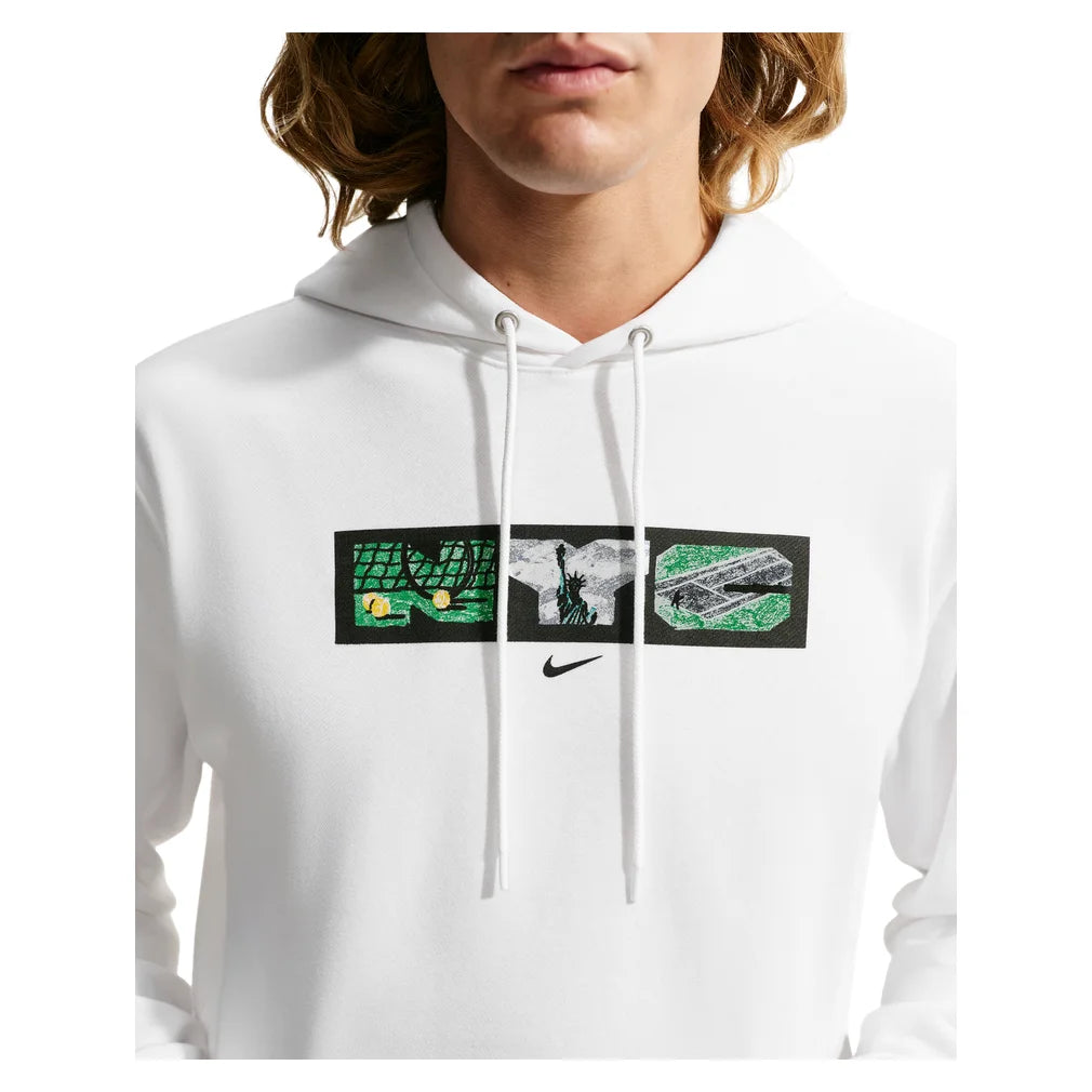 Unisex NYC Scenes Hoodie White, Nike, Pickleball Express, JU1465-100H26-2