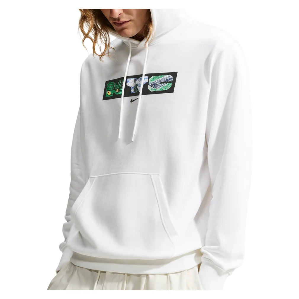 Unisex NYC Scenes Hoodie White, Nike, White, Pickleball Express, JU1465-100H26-WHITE-1