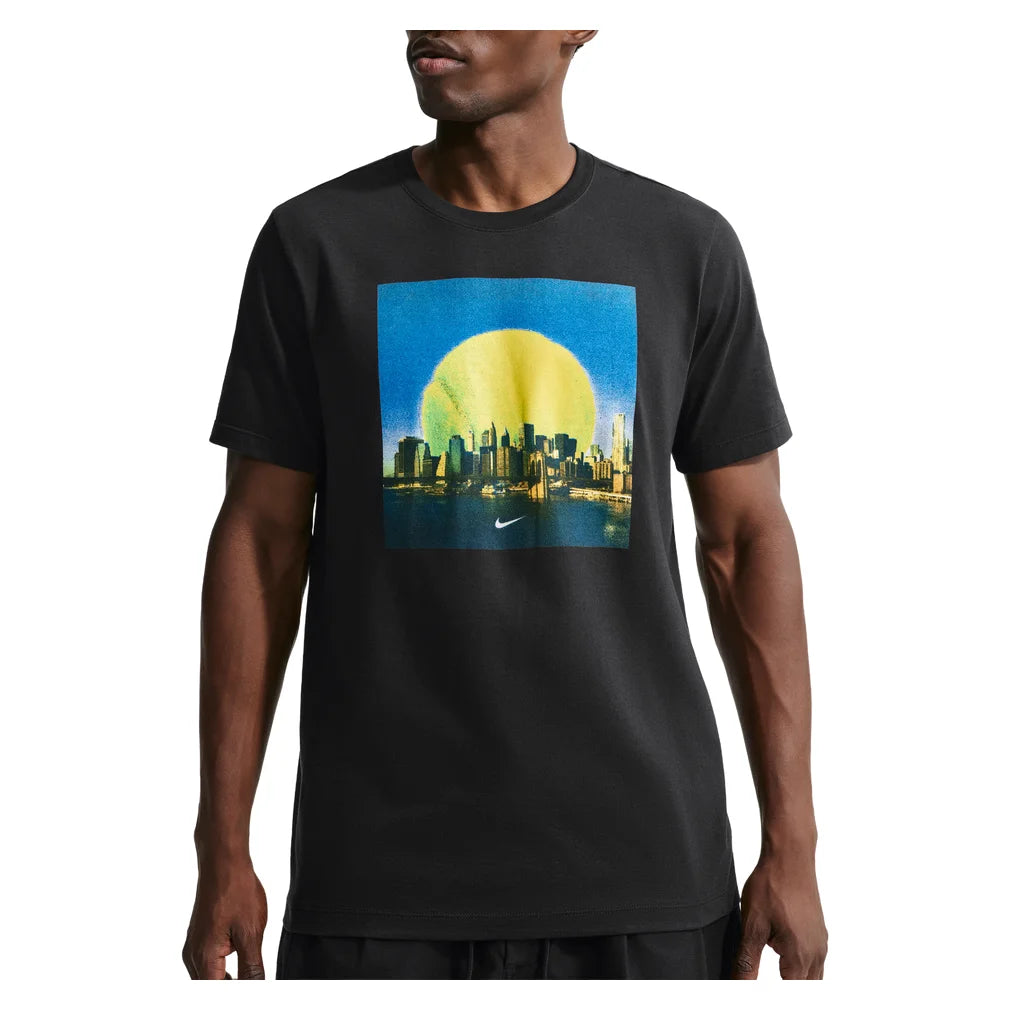 Unisex NYC Skyline Tee Black, Nike, Black, Pickleball Express, JU1471-010H26-BLACK-1