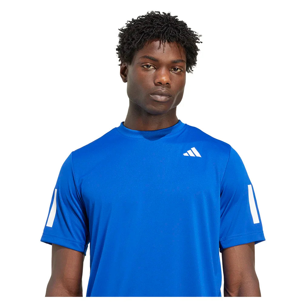 Men's Club 3 Stripes Tennis Top Collegiate Royal