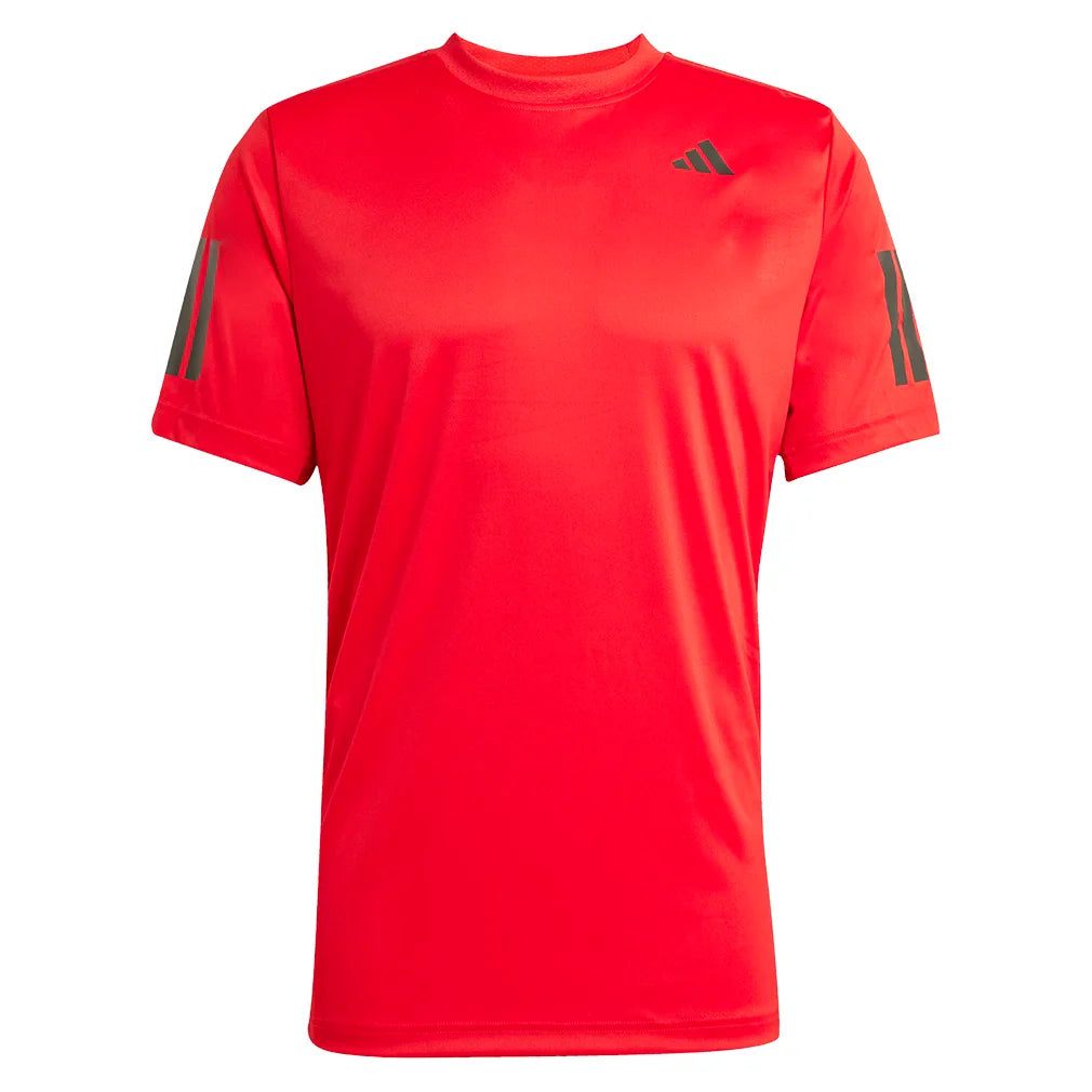 Men's Club 3 Stripes Tennis Top Better Scarlet