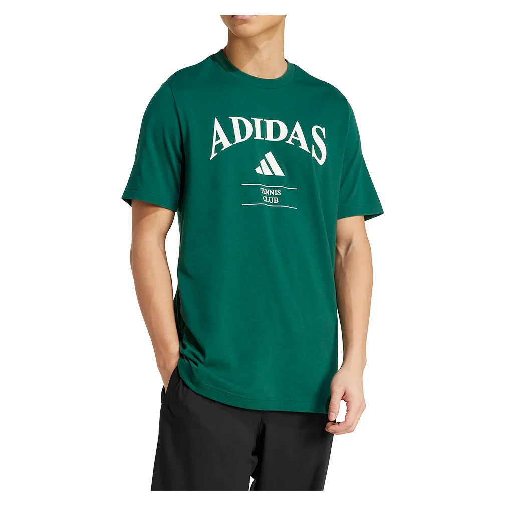 Men's Heritage Graphic Top Collegiate Green