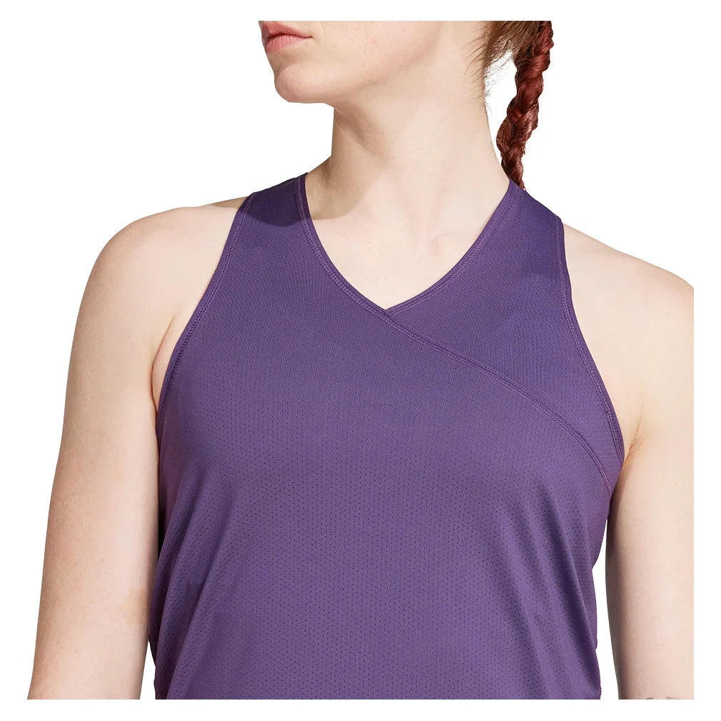 Women's Club V-Neck Tank Aurora Plum