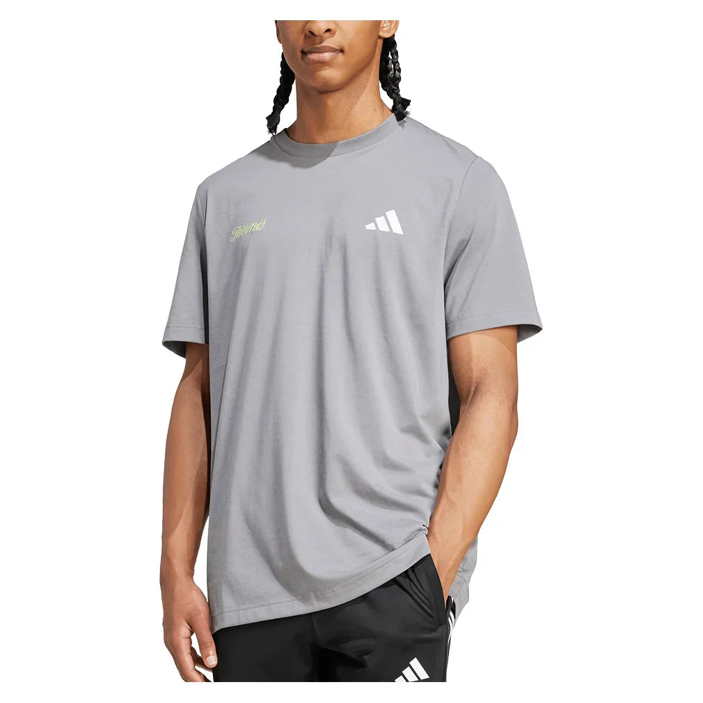 Men's US Graphic Tee Grey Three