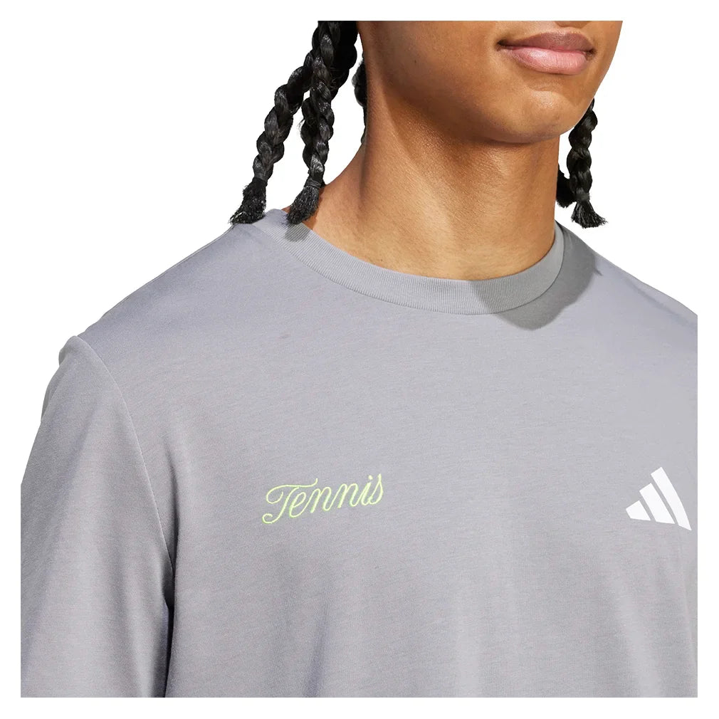 Men's US Graphic Tee Grey Three