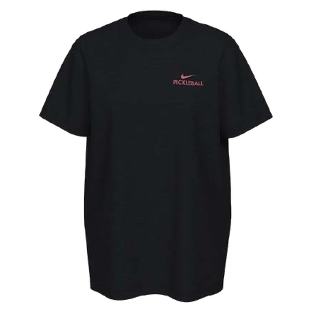 Juniors Sportswear Asbury 2 Short Sleeve Pickleball Crew, Nike, 010 Black, Pickleball Express, JW7563-H26-010-BLACK-1