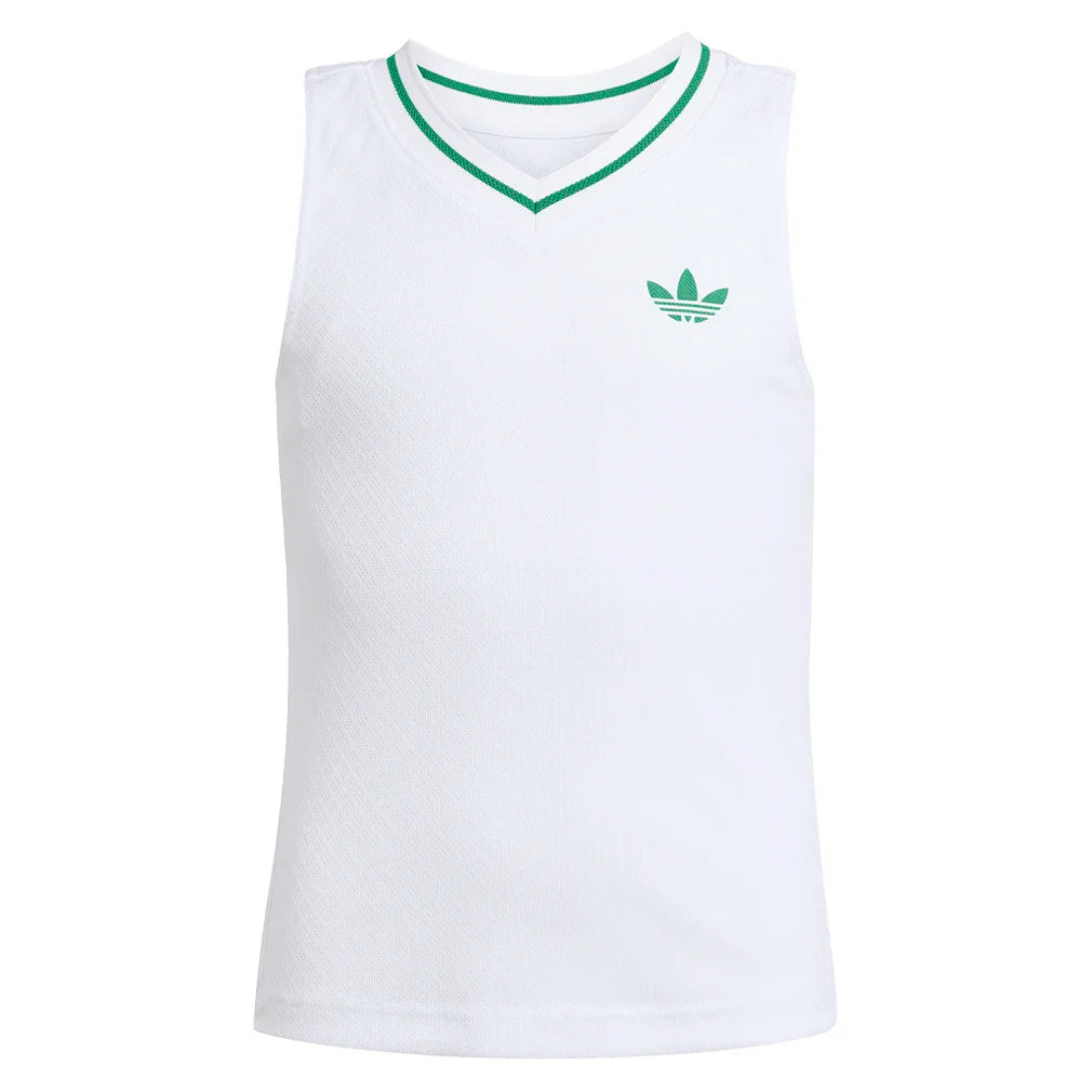 Girls' Pro Tank White