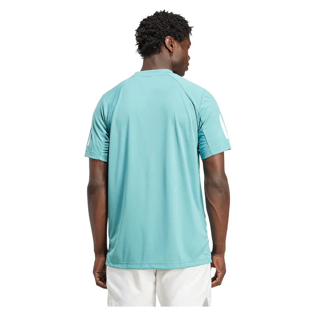 Men's Club 3 Stripes Top Powder Teal
