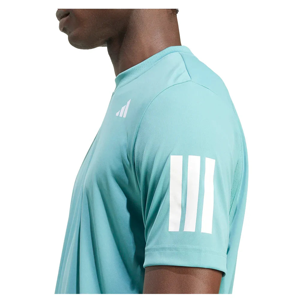 Men's Club 3 Stripes Top Powder Teal