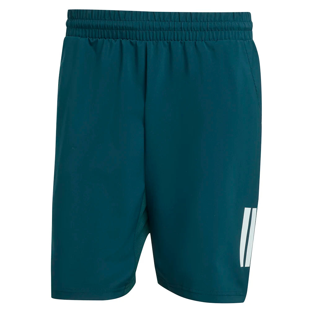 Men`s Club 3 Stripes 9 Inch Tennis Short Aurora Ivy