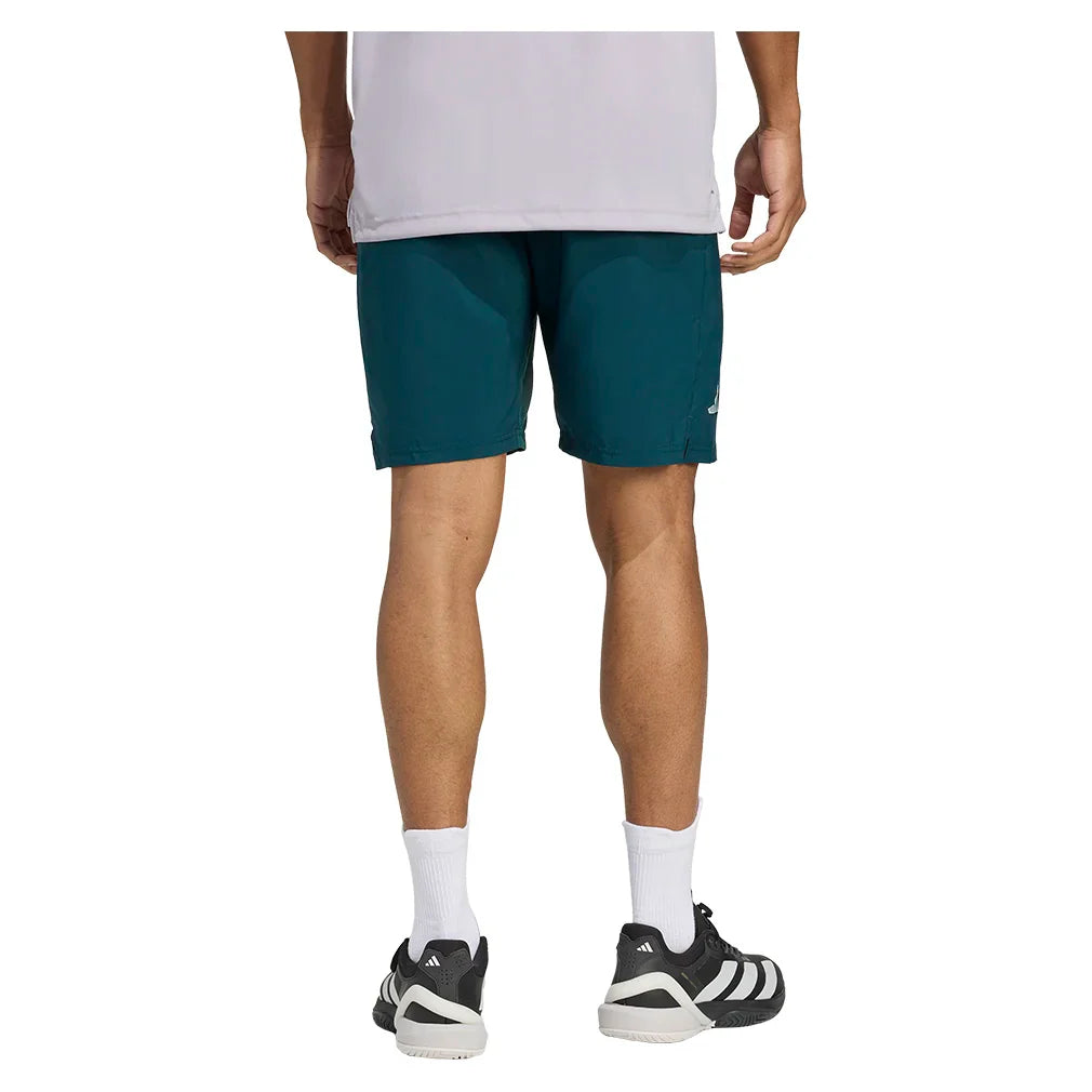 Men`s Club 3 Stripes 9 Inch Tennis Short Aurora Ivy