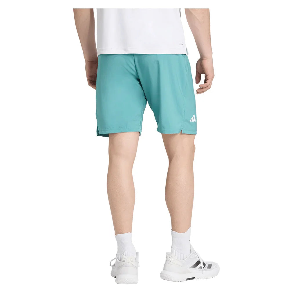 Men's Club 3 Stripes 9 Inch Short Powder Teal