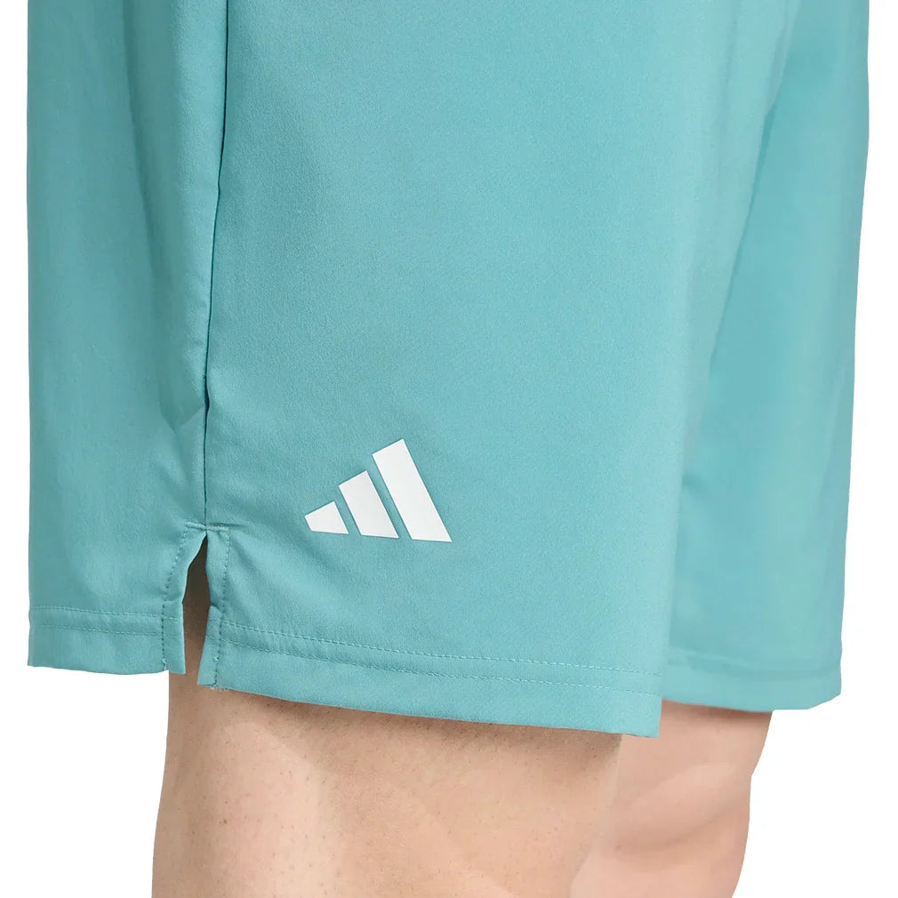 Men's Club 3 Stripes 9 Inch Short Powder Teal