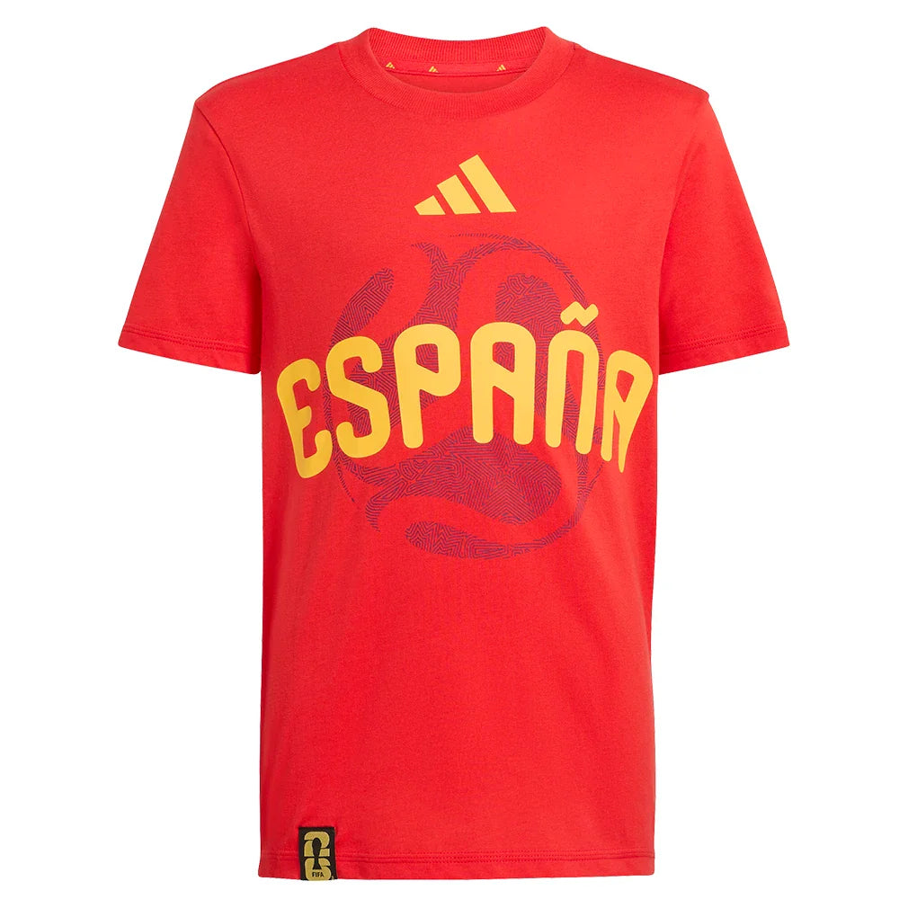Juniors' Espana OLP Soccer Tee Vivid Red