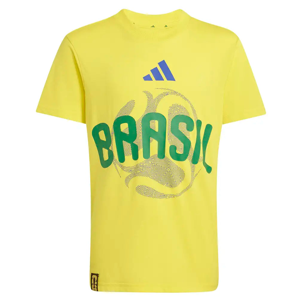 Juniors Brazil World Cub 2026 Tee Yellow