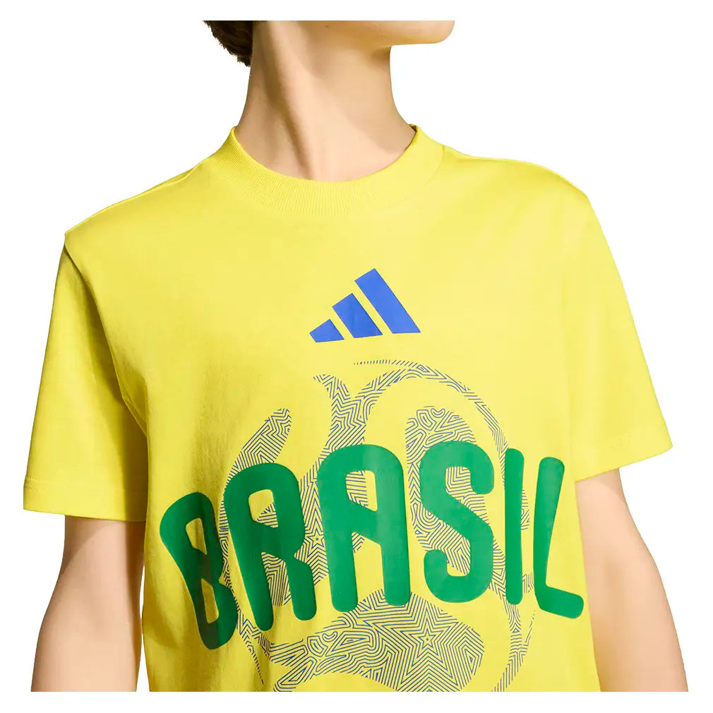 Juniors Brazil World Cub 2026 Tee Yellow
