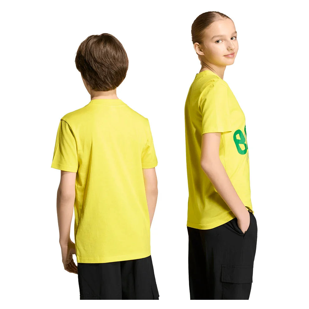 Junior's Brazil OLP Soccer Tee Bright Yellow
