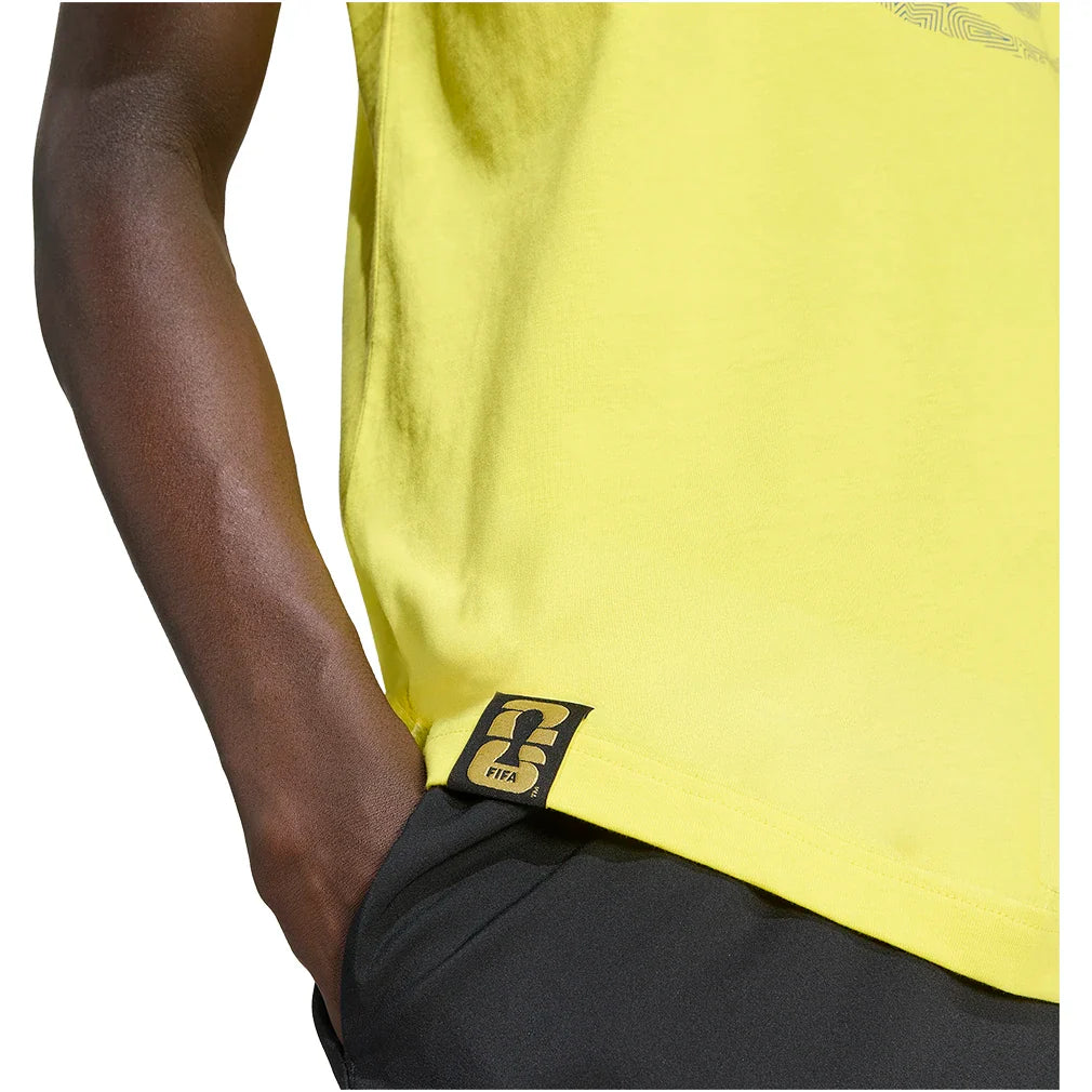 Men's Brazil OLP Soccer Tee Bright Yellow