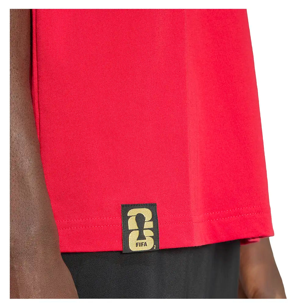 Men's Portugal World Cup 2026 Tee Bold Red