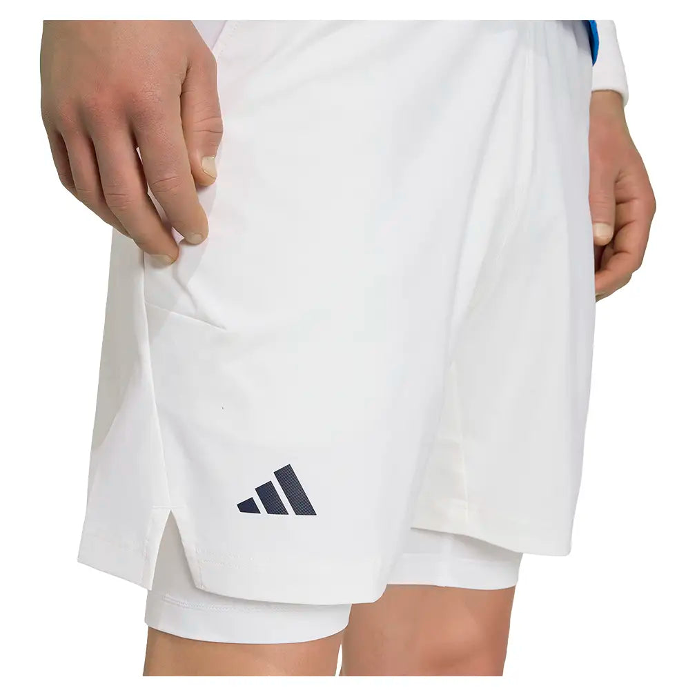 Men's Paris Shorts Set White