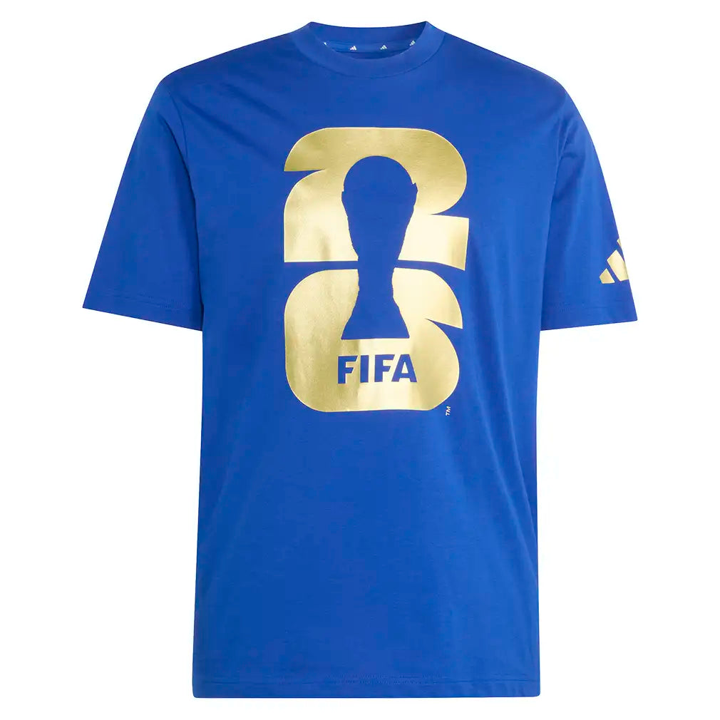 Official World Cup 2026 Emblem Tee Blue