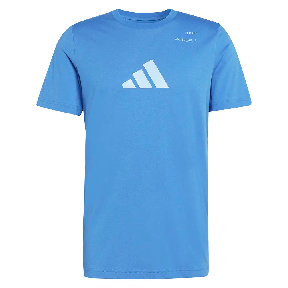 Men's Graphic Tee Ray Blue