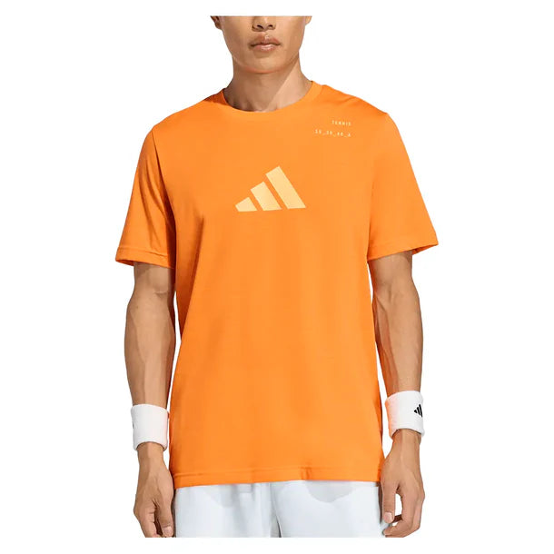 Men's Graphic Top Pure Orange