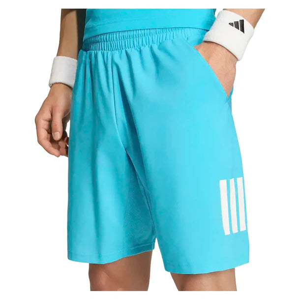 Men's Club 3 Stripe 9 Inch  Short