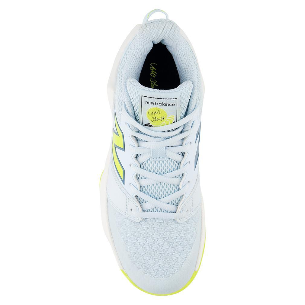 Juniors' Coco CG2 Court Shoes Quarry Blue and Firefly