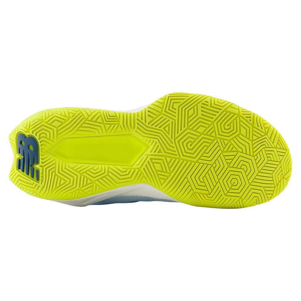 Juniors' Coco CG2 Court Shoes Quarry Blue and Firefly