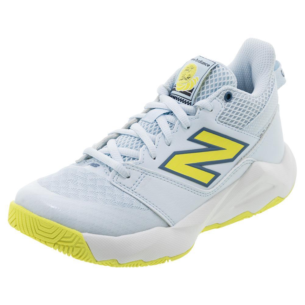 Juniors' Coco CG2 Court Shoes Quarry Blue and Firefly