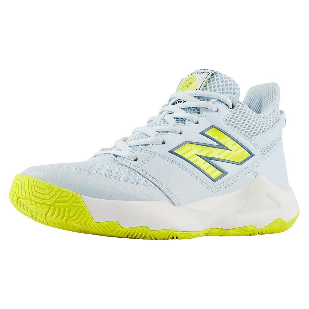 Juniors' Coco CG2 Court Shoes Quarry Blue and Firefly