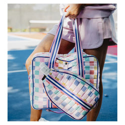 Katydid Checker Pickleball Bag Multicolor | My Pickleball Express