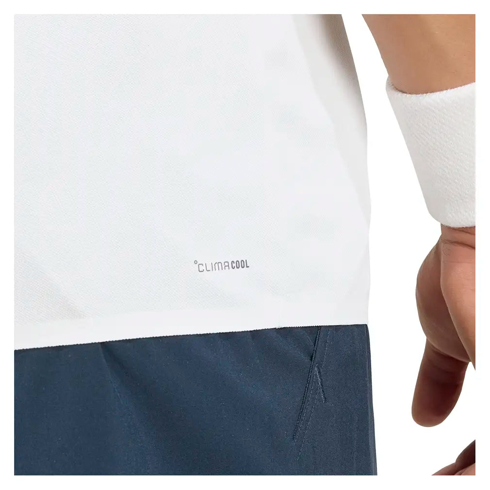 Men's Wimbledon Sleeveless Tank White