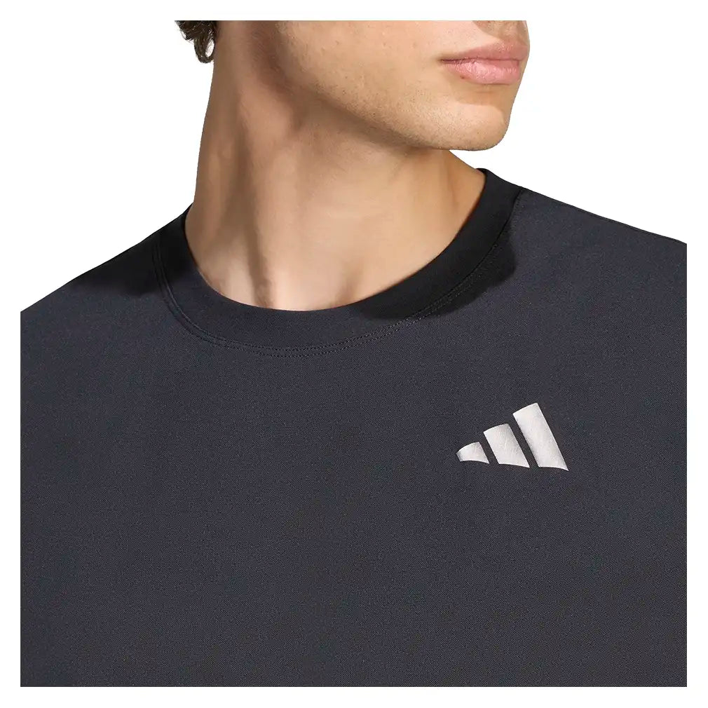 Men's New York Oversized Sleeveless Top Black