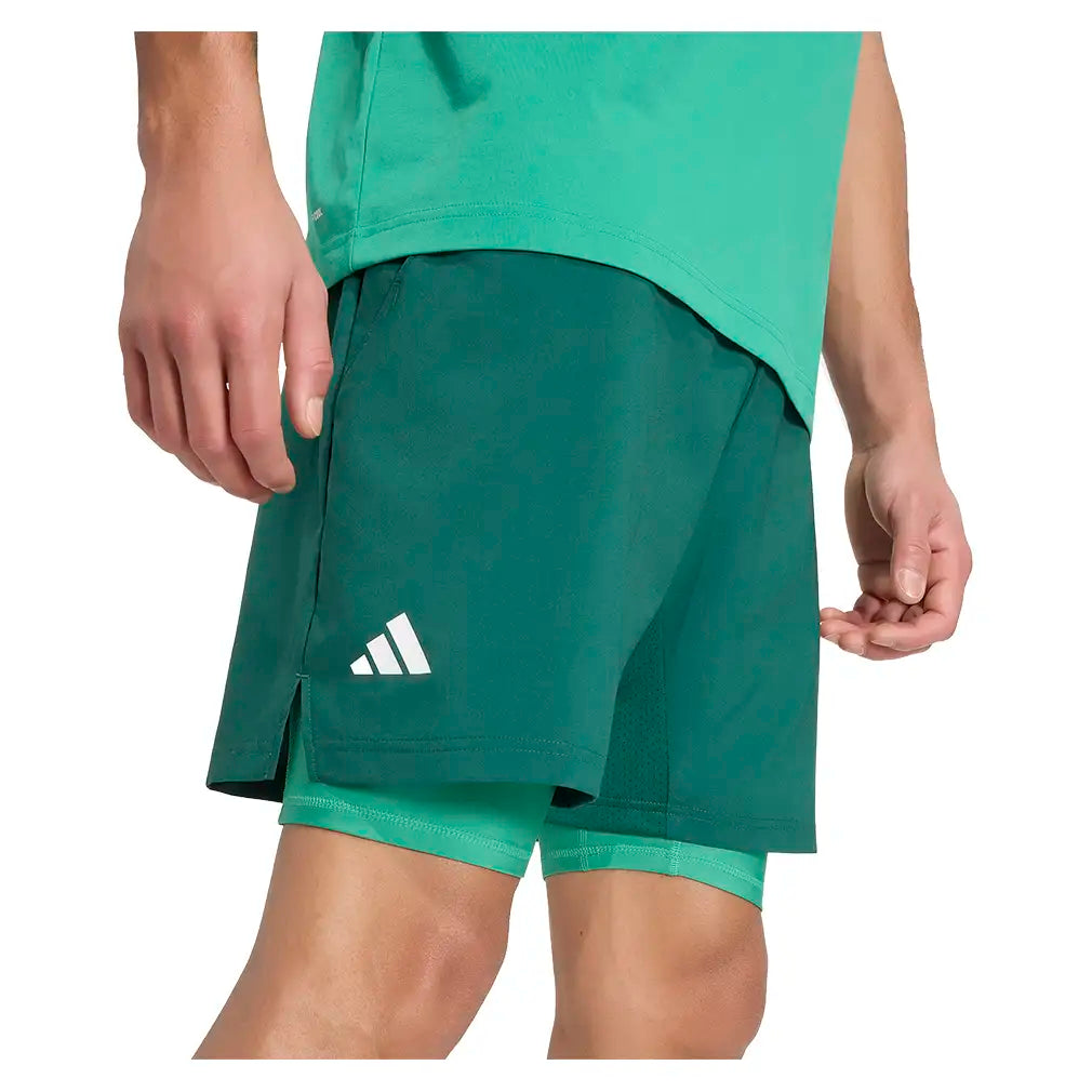 Men's Club 2IN1 Shorts Collegiate Green